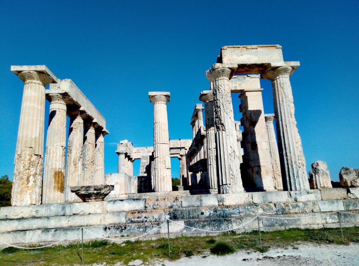 Вилла Lefteris Beautiful Aegina Экстерьер фото