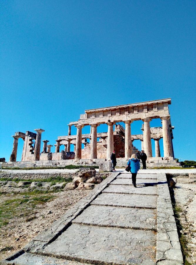 Вилла Lefteris Beautiful Aegina Экстерьер фото